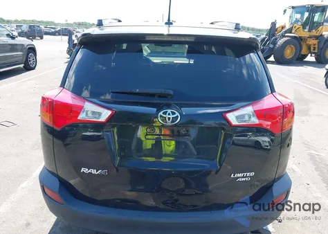 2013 Toyota Rav4 Limited из США, поврежденный, VIN 2T3DFREV2DW086552